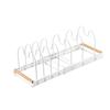 Nordic Iron Telescopic Pot Lid & Chopping Board Rack