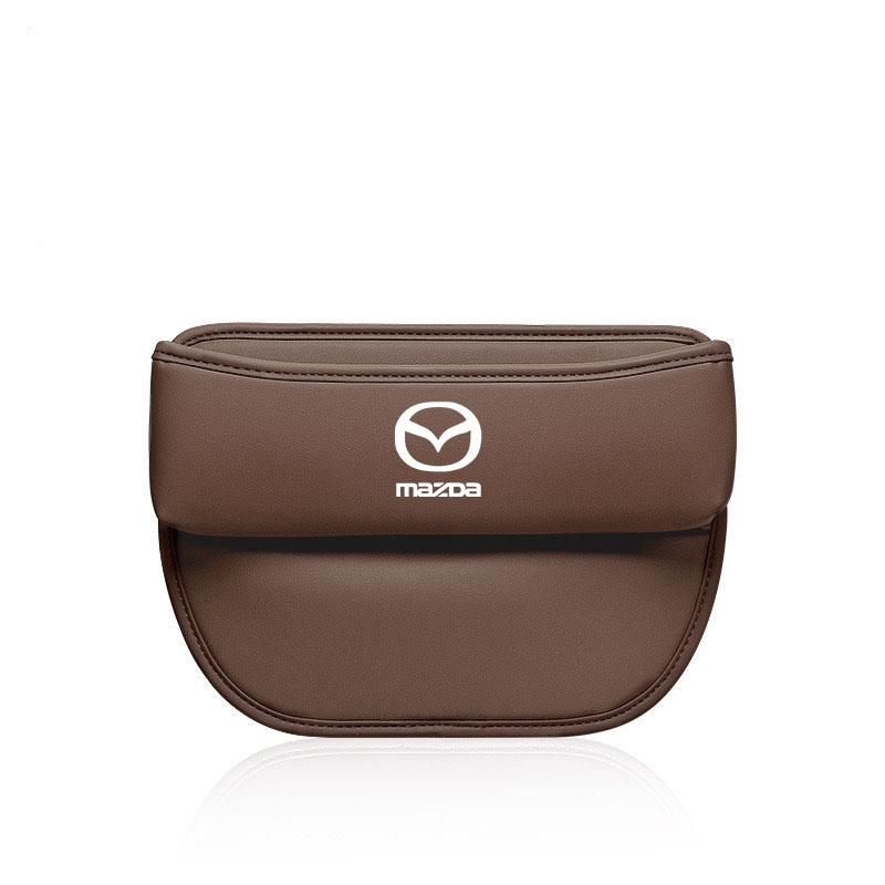 Car Seat Organizer Leather Crevice Storage Tools Box Accessories for Mazda 3 6 Atenza Cx9 Cx7 Cx5 Rx8 Rx7 Mx5 Speed Axela CX30