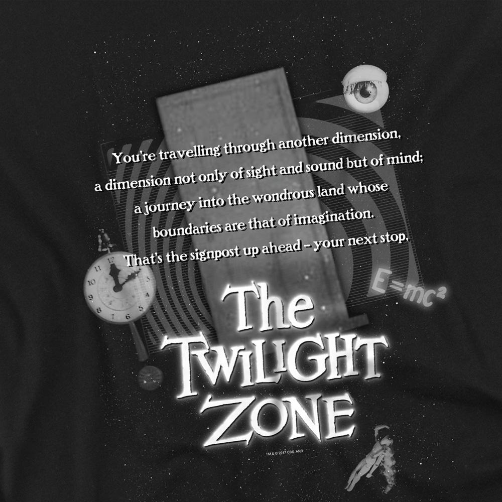 The Twilight Zone Unisex Adult Monologue T-Shirt