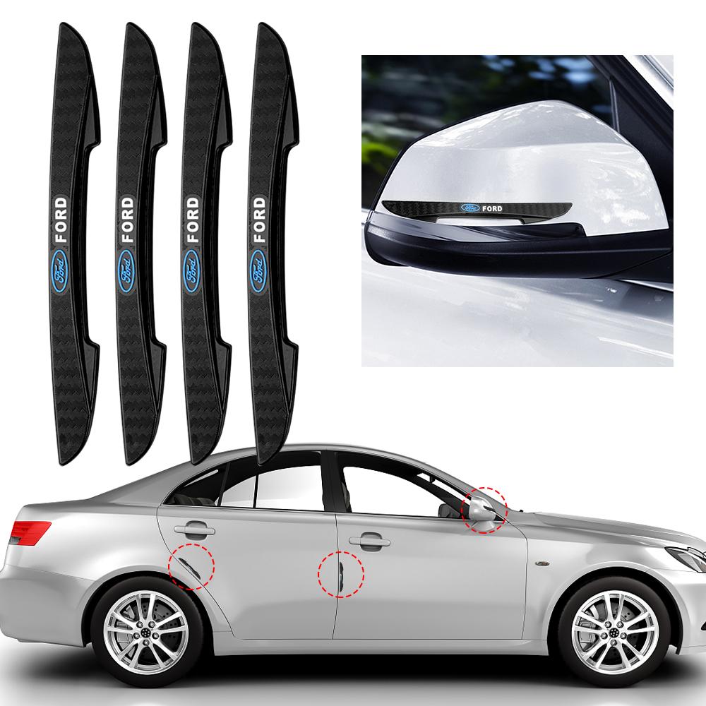 4Pcs Car Door Anti-Collision Strip Body Truck Taxi Sticker For Ford Focus Fusion Mondeo S-Max C-Max Mustang Transit Kuga Fiesta