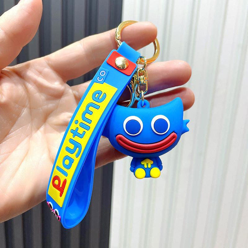 

Colorful Fun And Poppy Sausage Mouth Pink Keychain Great For Birthday Gifts синий