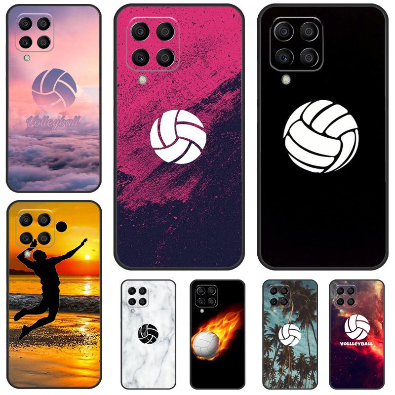 Volleyball Sport Case For Samsung Galaxy M31 M51 M32 M52 M12 M13 M23 M33 M53 M14 M34 M54 M30s M31s M20 Cover