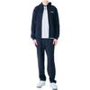 FILA Knitted Sweatpants Men's Black Moderate Straight Fit Pants FS2FPF1101X-BLK