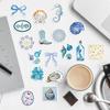 50Pcs The Coastal Girl Stickers Skateboard Notebook Luggage Phone Car Sticker Toy Kawaii Cartoon Shell Crab Shrimp Decals