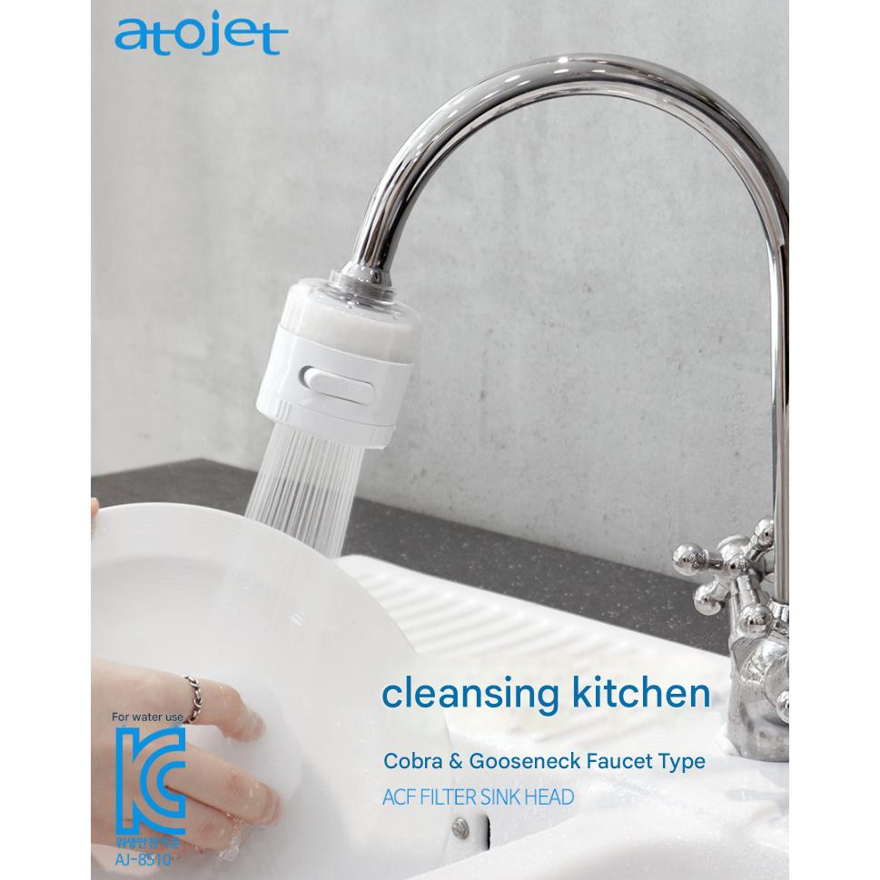 atojet Reinigung Küchenarmaturfilter – Cobra-Typ, Koreanisch