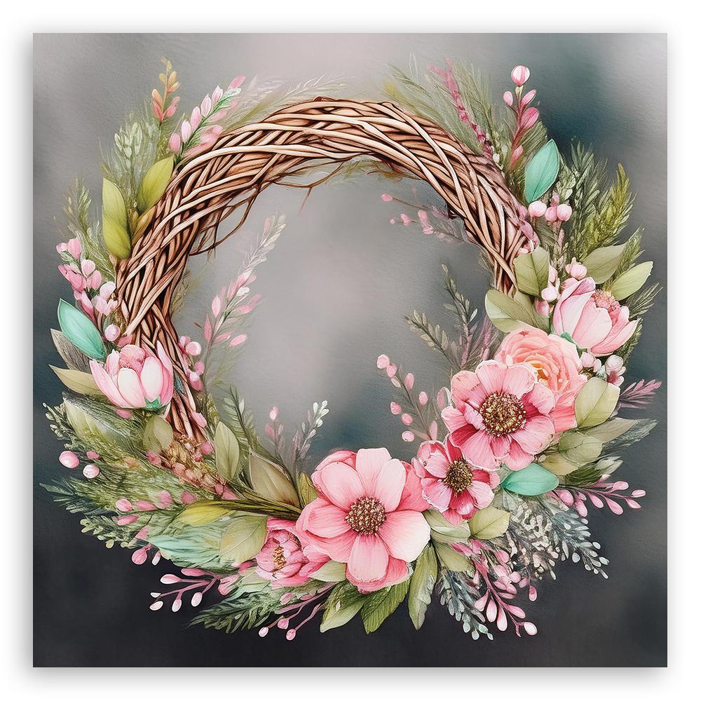 Canvas print, Shabby Chic Bouquet