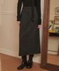 Micene Drawstring Long Skirt