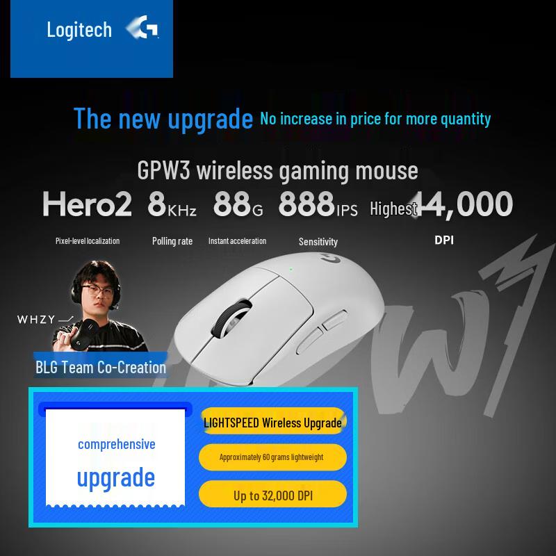 

Logitech G PRO X SUPERLIGHT 2 Wireless Gaming Mouse