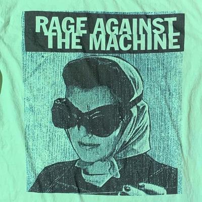 Rare! Rage Against The Machine Preowned T-Shirt BL328 Unisex T-Shirt