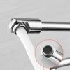 Telescopic Folding Kitchen Faucets Black Brass 360 Rotate Wall Mounted Bathroom Hidden Faucet Fold-able Crane Sink Mixer Tap