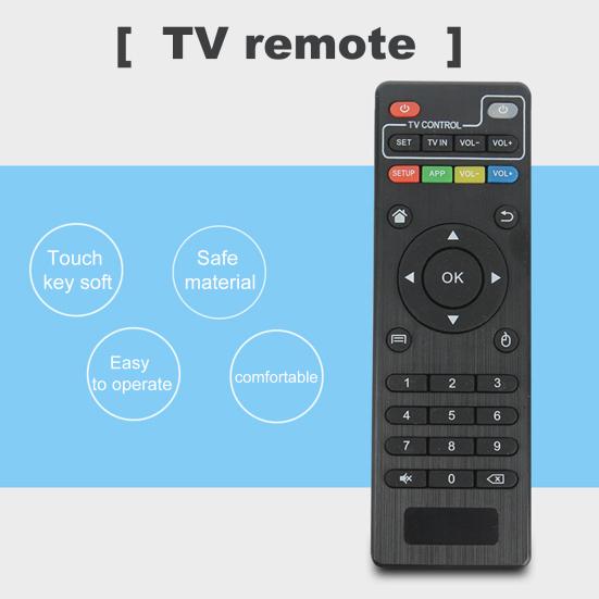 Remote Control Ergonomic Design High Sensitivity Compact TV Universal Remote Controller for Home
