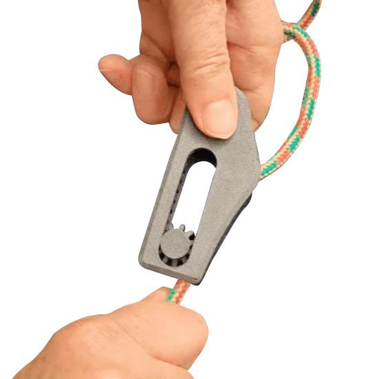 1/2Pcs One-piece Rope Tensioner Heavy Duty 3D Printed Outdoor Hiking Backpacking Camping Tent