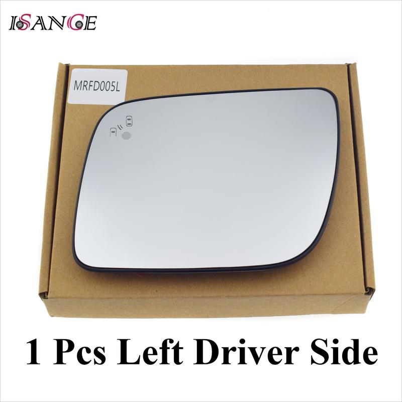 1 Pcs Left LH or Right RH Car Heated Rearview Side Mirror Glass For Ford Explorer 2011 2012 2013 2014 2015 2016 2017 2018
