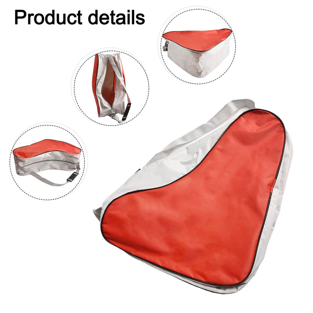 Organized Ice Skate Bag with Three Compartments for Skating Accessories