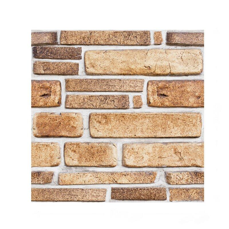 10PCS Self Adhesive Tile Wall Sticker Home Decor 3D Pvc Sticker Covers For Kitchen Cupboard Bathroom Waterproof Wallpaper