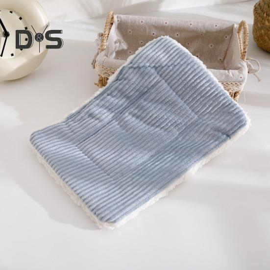Guinea Pig Cage Liner Bed Winter Warm Plush Pad Hamster Nest Mat Small Animal Accessories for Squirrel Hedgehog Chinchilla Rabbit