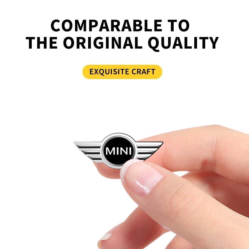14/18/22mm Car Key Badge Emblem Replacement Car Key Sticker For MINI Cooper Fridge One S F56 R57 R58 R60 JCW Countryman Clubman
