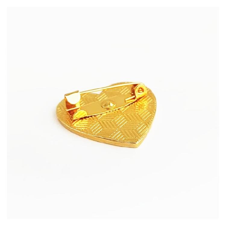 10lots Heart Shape Metal Brooch Assortment Durability For Women Men Children Fashion Unique Alloys Heart Brooches