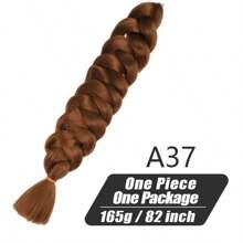 2026 New  Xpression Synthetic Big Braids Crochet Hair Braids Extensions Yaki Straight Hair Women's Jumbo Braids Hair Daily Wear