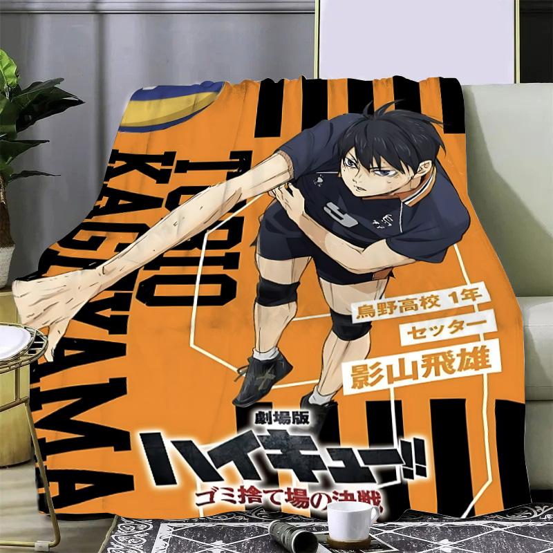Hot Anime Haikyuu! Printed Blanket Picnic Blankets Warm Blanket Soft and Comfortable Blanket Home Travel Birthday Gift