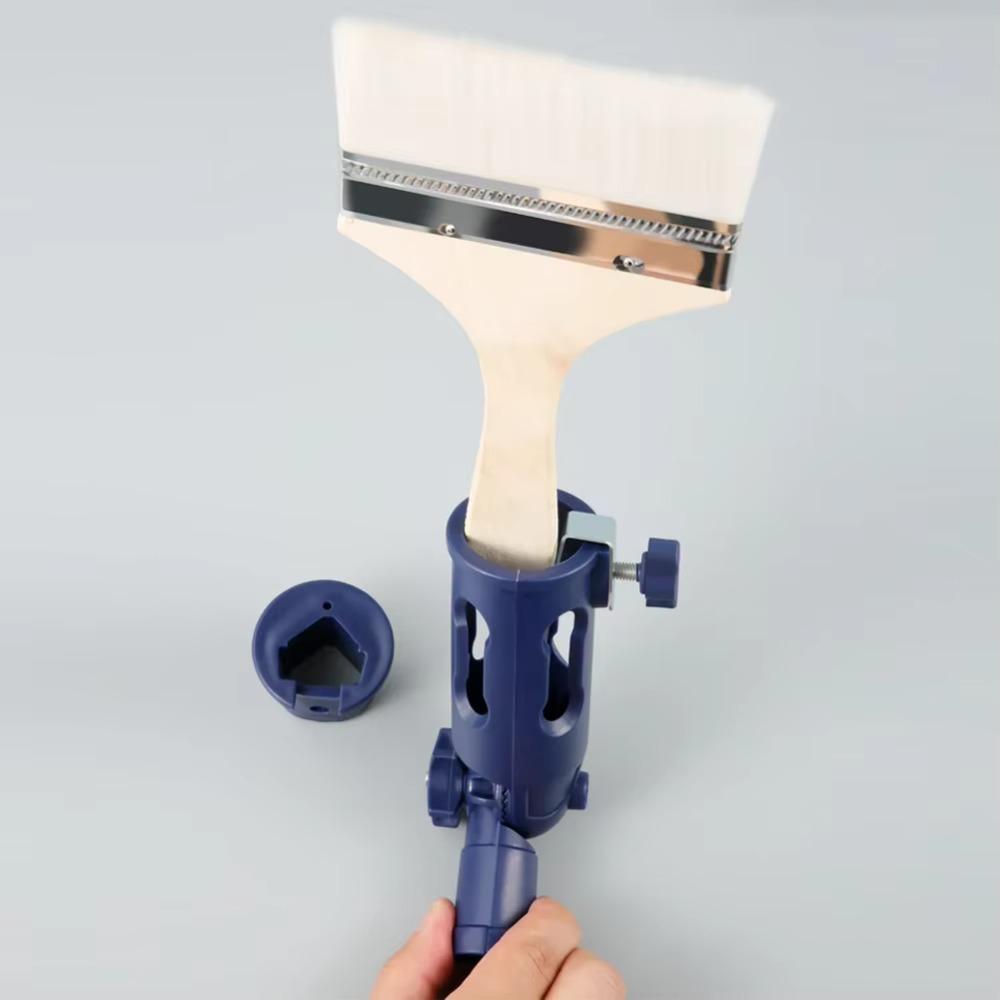 Adjustable Angle Paint Brush Clip Valve Fixed Paint Roller Clamp Paint Edge Tool Renovation