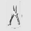 Fishing Pliers Scissors Hook Remover Gear Aluminum Alloy Sheath and Lanyard Multi Tool Braid