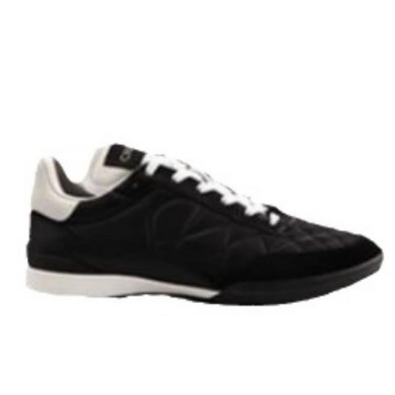 Rhombus cowhide lace-up casual dad sneakers women's flat white shoes women's