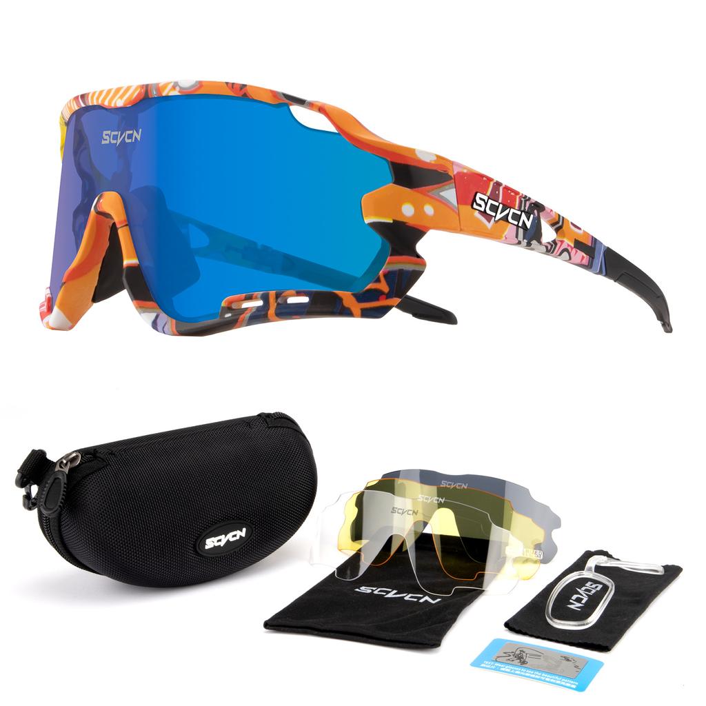 Riding Glasses Mountain Bikes Road Bikes Outdoor Sports Goggles Men's And Women's UV400 Sunglasses Goggles