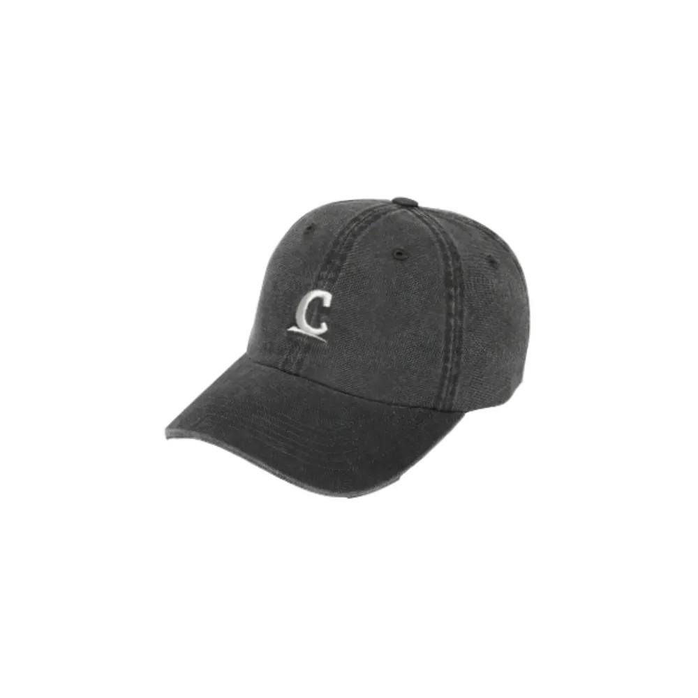 Ball Cap Cozy Fit Symbol Logo Oxford Washed Black 416758 F