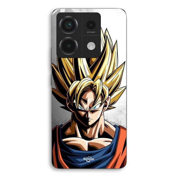 Coque de téléphone - MANIACASE - Xiaomi Redmi Note 13 Pro 5G - Silicone TPU - Goku Dragon Ball Z - Souple