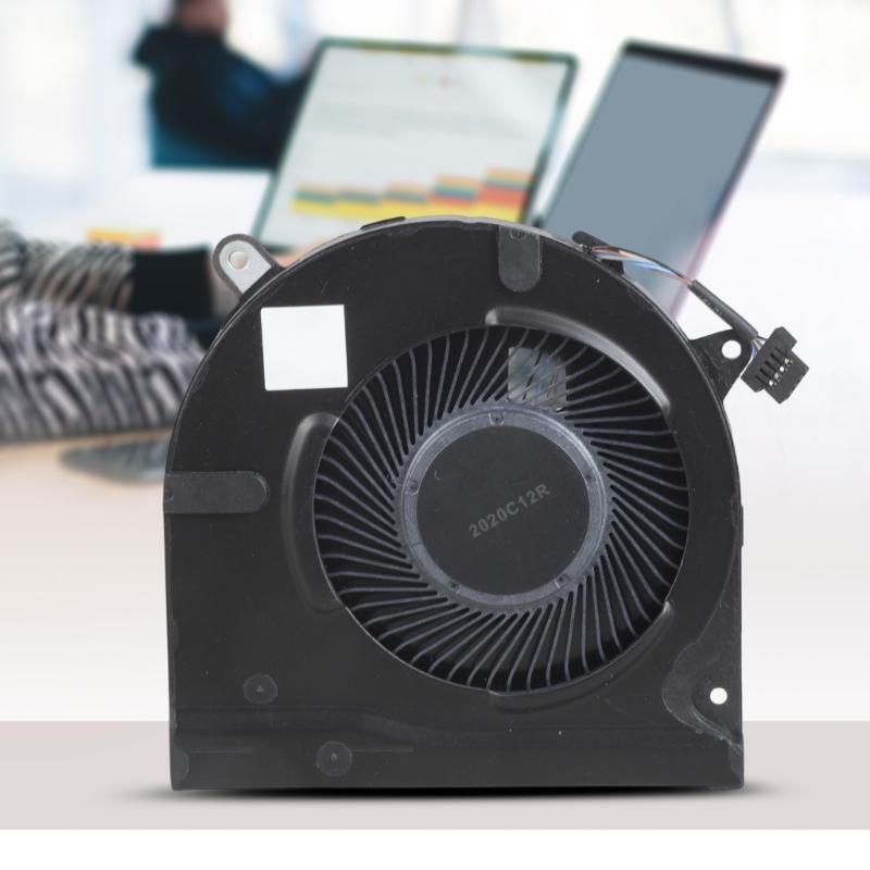 Replacement CPU Cooling Fan Notebook Cooling Metal Heat Dissipation Fan for 15-EG PM Laptop Notebook Accessories
