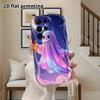 Phone Case: 2D Flat Samsung Galaxy A34 A35 M05 M06 S20 S22 S21 FE Plus 5G Protective Case, Couple Style, Gradient Ghost, Christmas and Halloween Gift