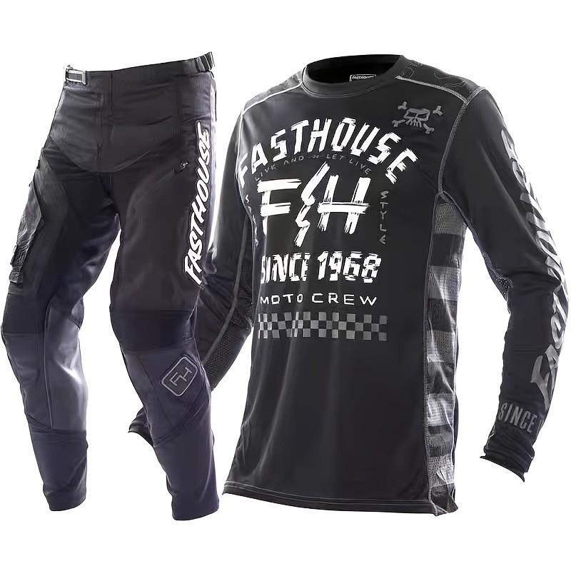 3-color Off-road Cycling Suit Mountain Outdoor Competitive Competition Absorbs Sweat Breathes Air