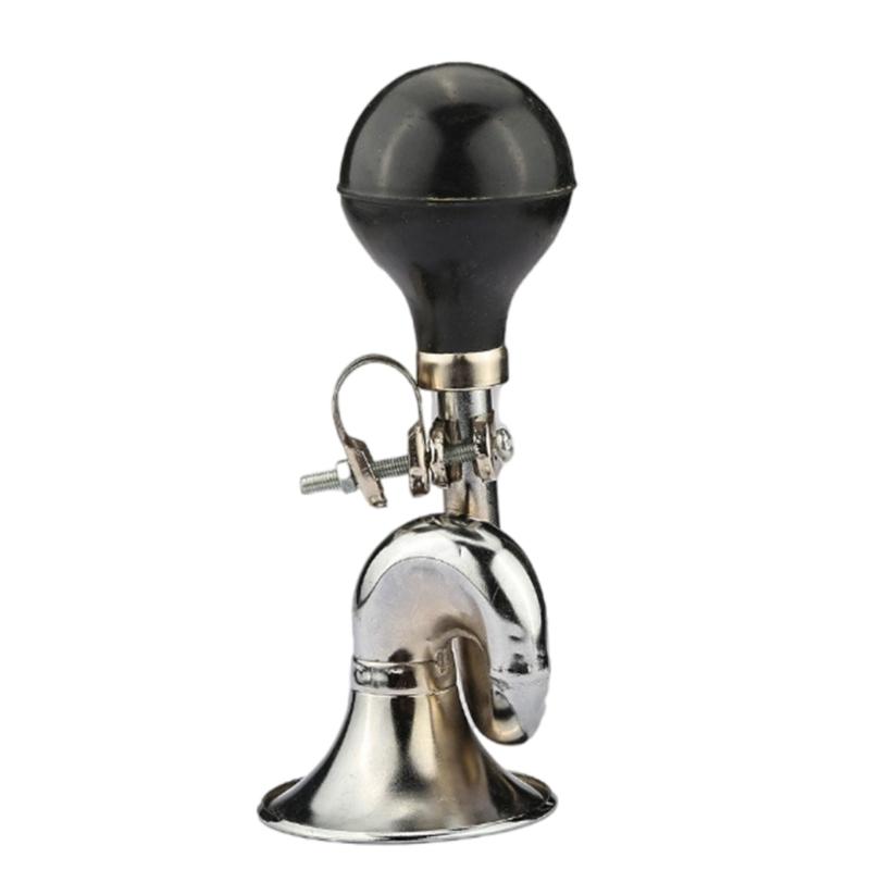 Bugle Horn Retro Clown Horn Classical Twist Loudspeaker Snail Air Horn for Most Bike Mountain Bike Cycling Air Horns 1