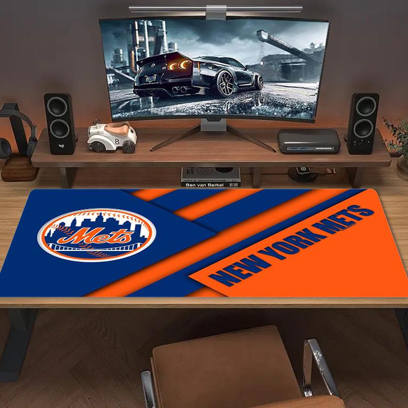 New York Mets Color Mouse Pad Large Gaming Table Cushion Non-slip Laptop Tablet Big Mousepad XXL Mat Mini PC Playmat With Lock edge