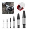 PureSino Screw Extractor Set of 6 High Carbon Steel Broken Screw Extractor Tool for