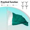 4pcs Stainless Steel Butterfly Bolts Flagpole Fixing Nuts Hand Twist Screws No Tools Needed Easy Installation For Machinery