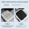 Silicone Wireless Charging Pad For 25 For Leapmotor B10 2025 2026 Mobile Wireless Charging Anti-Slip Mats Interior Accessiories