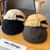 Melone Vintage Kuppelhut Baumwolle Melonen Beanie Mütze Outdoor Krempenlose Docker Mütze für Damen Herren