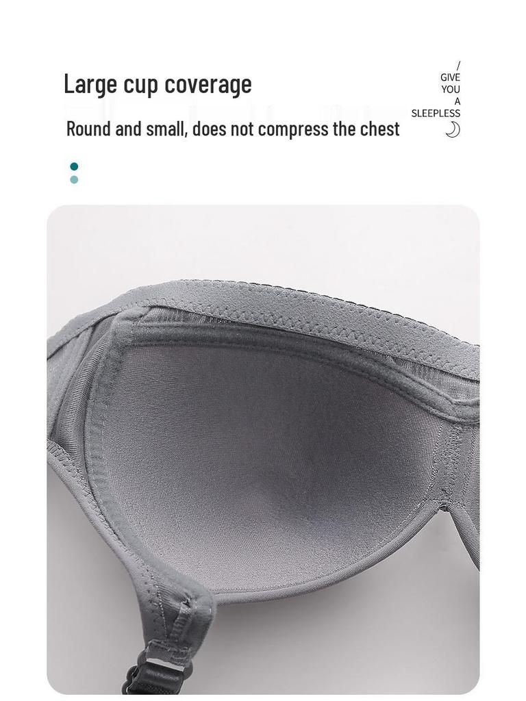 Magnetfreier kabelloser Übergrößen-BH gegen Durchhängen für Frauen mittleren Alters und ältere Frauen