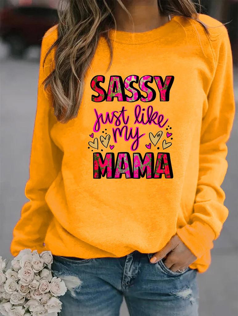 Women's Winter Round Neck Sweater with Long Sleeves, Showcasing an Assortment of Trendy Patterns