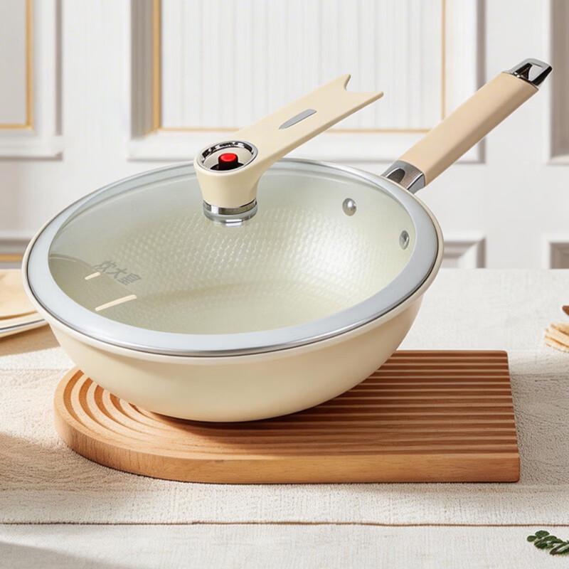 Cooker King 32cm Ceramic Micro-Pressure Non-Stick Wok