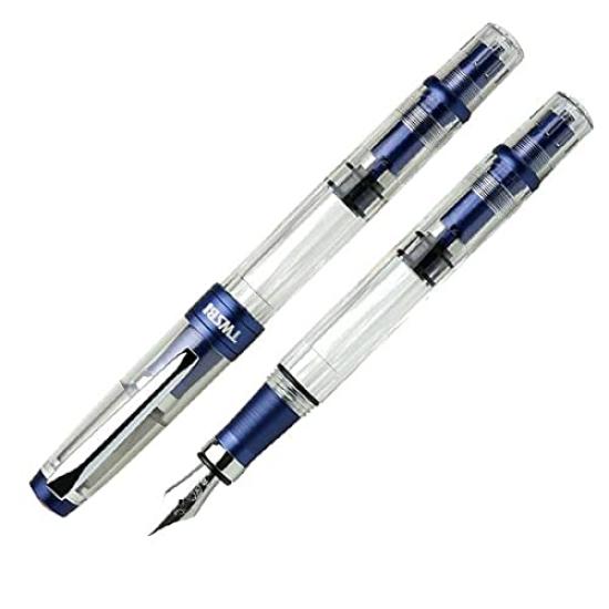 Twisby Diamond 580ALR Fountain Navy Blue Pen,