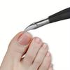 1SET Improved Stainless Steel  Nail Clippers and Nail Seam Pick Set  Trimmer Ingrown Pedicure Care Professional Cutter Nipper Tools Feet Toenail