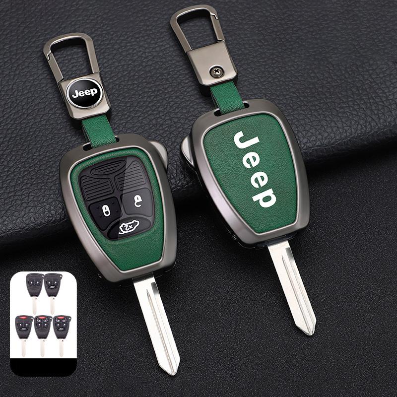 Car Remote Key Case Cover Shell For Jeep Wrangler Compass Patriot Liberty Chrysler 300 PT Dodge JCUV Caliber Nitro Accessories