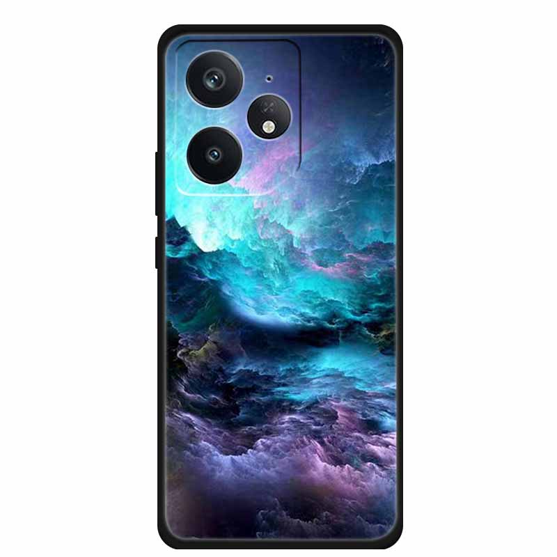 Phone Case For Realme Neo 7 Back Cover Case Shockproof Black Silicone Soft Funda For Realme Neo7 5G Case Coque Shockproof Capas