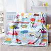 Peppa Pig Personalized Text Blanket Cozy Personalized Blanket Soft Warm Cozy Suitable for Chair Seaside Nap Bed for All Occasions