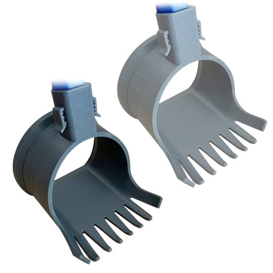 Pet Poop Scooper Dog Waste Cleaner Compatible with Long Handle Portable Poop Shovel for Park Walking Dog Daily Outing Traveling