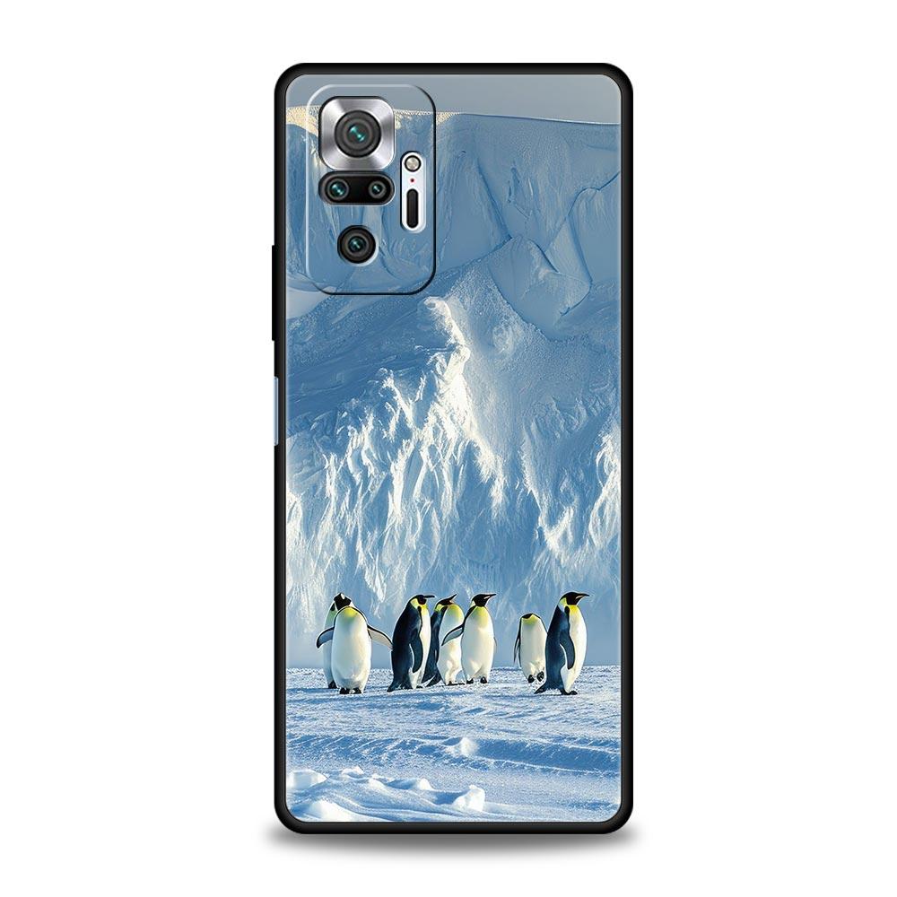 Antarctica Snow Scenery Phone Case For Xiaomi Redmi Note 15 14 13 12 5G 11 10 Pro Plus 4G 9S 14C 13C 12C 10C Soft TPU Cover
