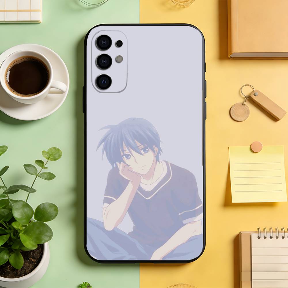 

CLANNAD Tomoya Okazaki Phone Case For Samsung S25,S24,S21,S22,S23,S30,Ultra,S20,Plus,Fe,Lite,Note,10,Black Cover Samsung S25ULTRA